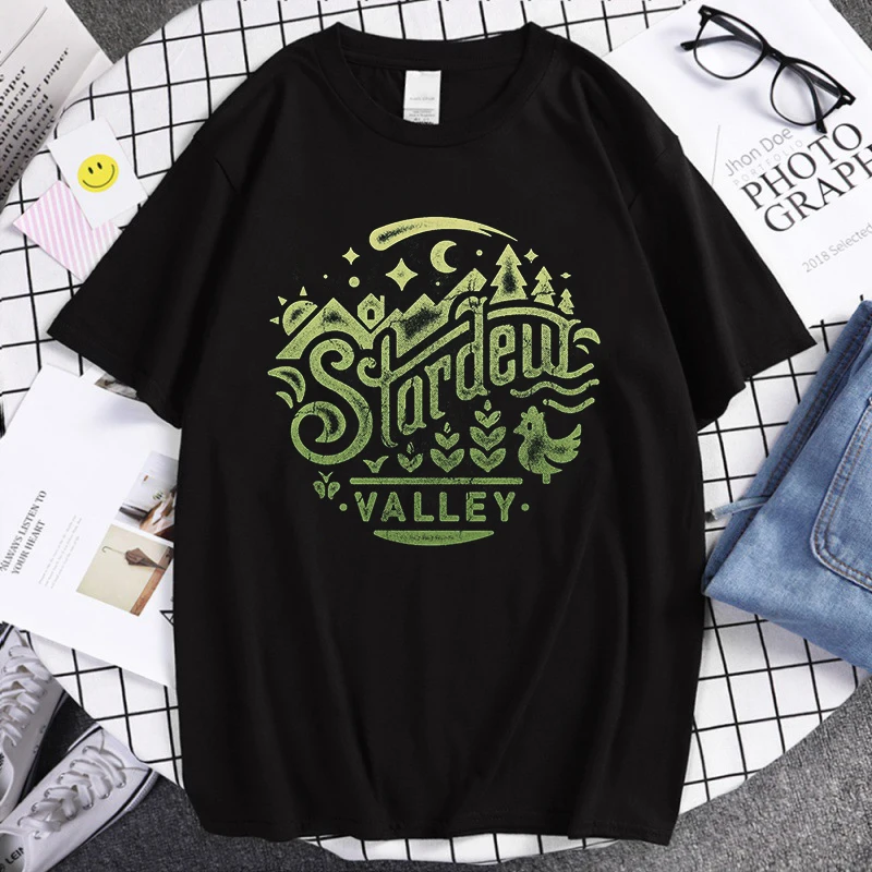 Adult Short Sleeve T-shirt Stardews Valley Women Cartoon Cotton T Shirt Summer Fashion Print Tee Girl Cartoon Cute Top Gift 2025
Adult Short Sleeve T-shirt Stardews Valley Women Cartoon Cotton T Shirt Summer Fashion Print Tee Girl Cartoon Cute Top Gift 2025