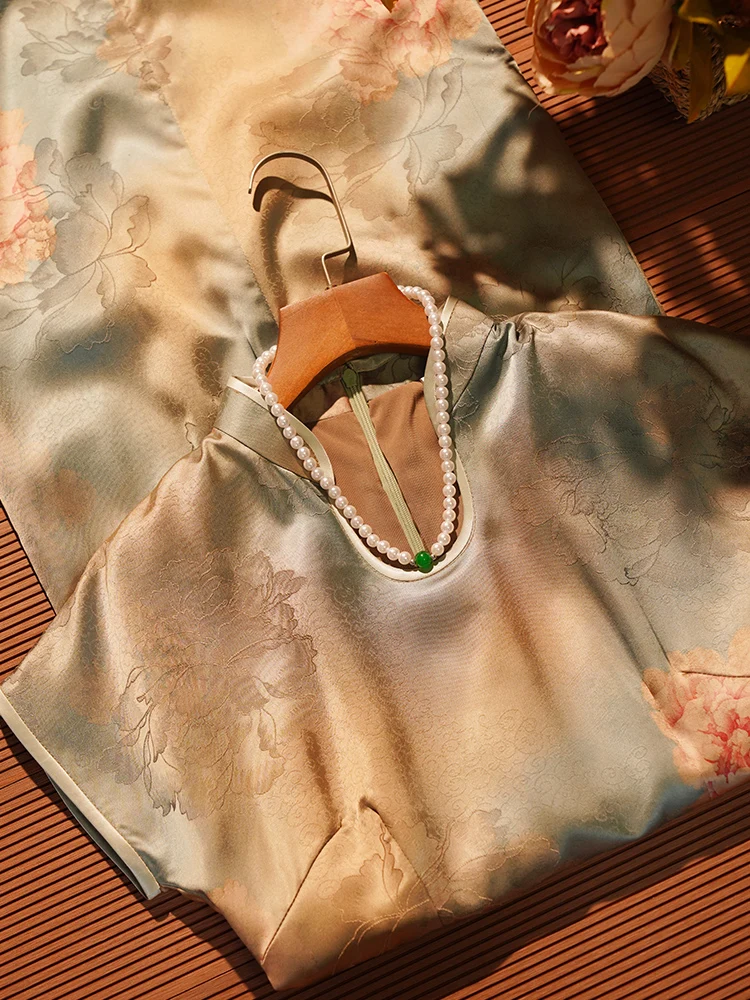 Young Women's New Chinese Sle Dr Ele High Quali Summer Improved Long Qipao Gown ort Sve Floral
Young Women's New Chinese Sle Dr Ele High Quali Summer Improved Long Qipao Gown ort Sve Floral