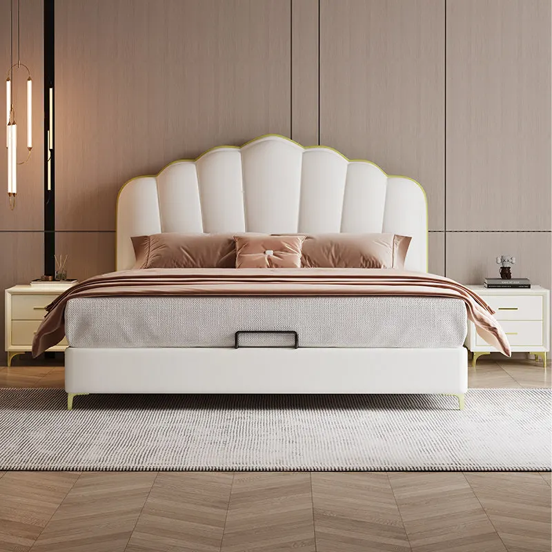High Sleeper Base Double Bed Set European Room Wooden Bedroom Double Bed Storage Luxury Adults Schlafzimmer Bett Home Furniture
High Sleeper Base Double Bed Set European Room Wooden Bedroom Double Bed Storage Luxury Adults Schlafzimmer Bett Home Furniture