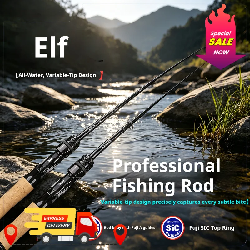 Ultralight 2.03m L/M Dual Tune Spinning Rod FUJI SIC Guide Worm Fishing Rod For Stream Lake Trout Perch 3-10g Lure
Ultralight 2.03m L/M Dual Tune Spinning Rod FUJI SIC Guide Worm Fishing Rod For Stream Lake Trout Perch 3-10g Lure