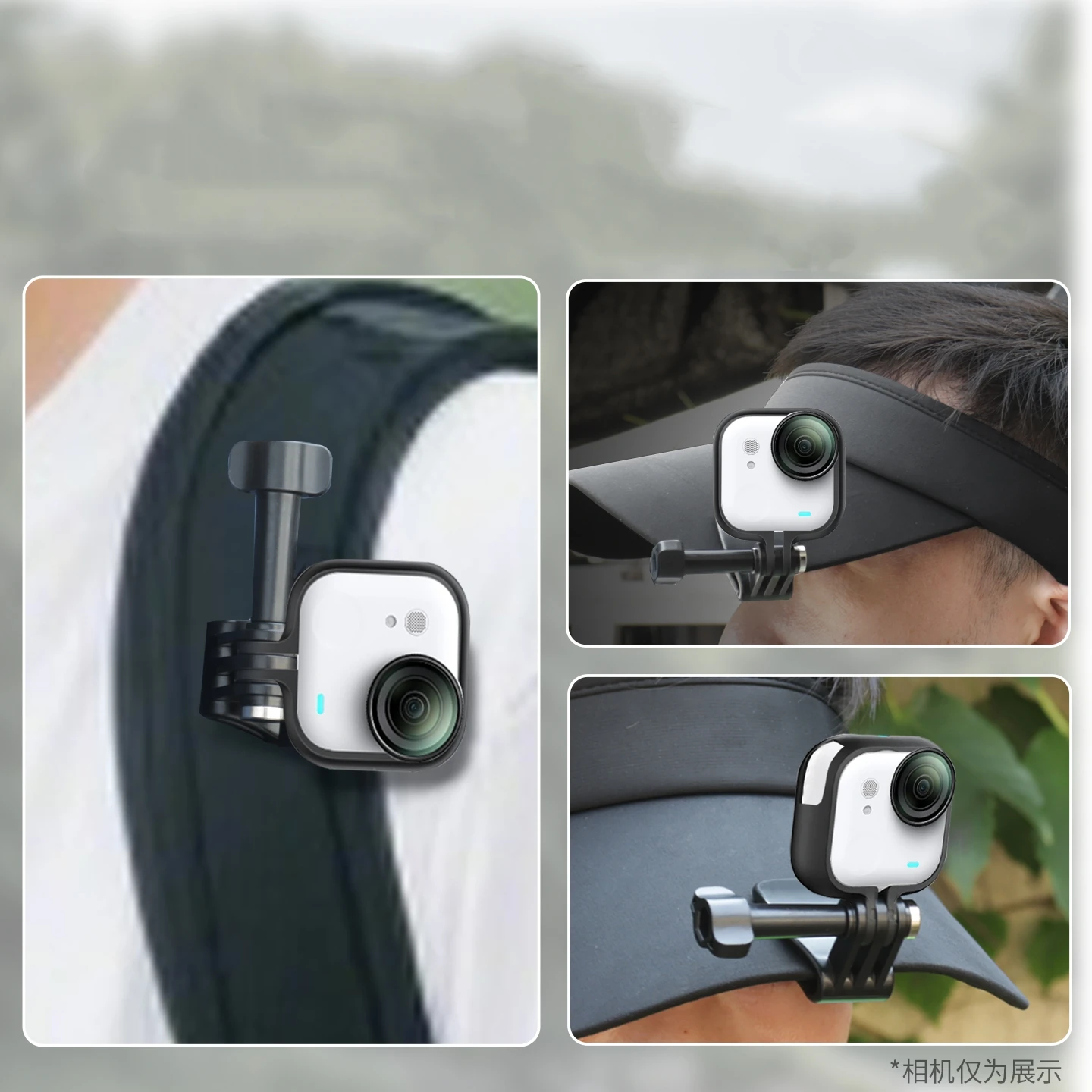 For Insta360 GO Ultra Cap Clip First Person View Camera Mount
For Insta360 GO Ultra Cap Clip First Person View Camera Mount