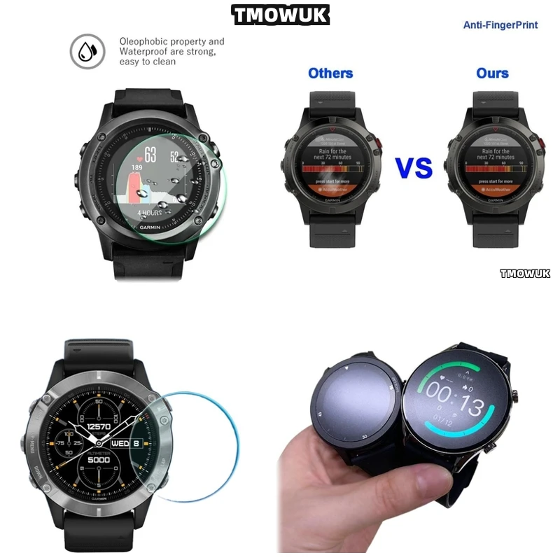 For Garmin Fenix 6 6S 6X Pro Silver Tempered Glass Screen Protector Smart Watch HD Anti-Scratch 9H Hardness Ultra -Protective Fi
For Garmin Fenix 6 6S 6X Pro Silver Tempered Glass Screen Protector Smart Watch HD Anti-Scratch 9H Hardness Ultra -Protective Fi