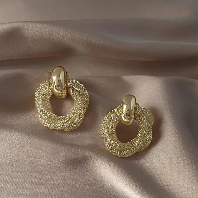 Retro Geometric Twist Earrings for Women Girls Party Holiday Gift Jewelry Ear Accessories
Retro Geometric Twist Earrings for Women Girls Party Holiday Gift Jewelry Ear Accessories