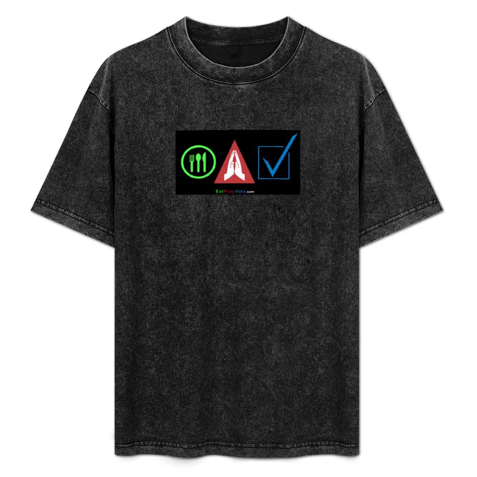 EatPrayVote.com T-Shirt Athletic Fit Sports Short Sleeve Top
EatPrayVote.com T-Shirt Athletic Fit Sports Short Sleeve Top