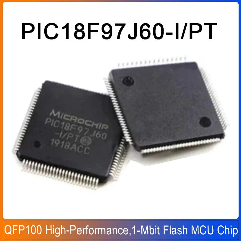PIC18F97J60-I/PT QFP100 PIC18F97J60 PIC18F PIC18 High-Performance 1-Mbit Flash MCU Chip
PIC18F97J60-I/PT QFP100 PIC18F97J60 PIC18F PIC18 High-Performance 1-Mbit Flash MCU Chip