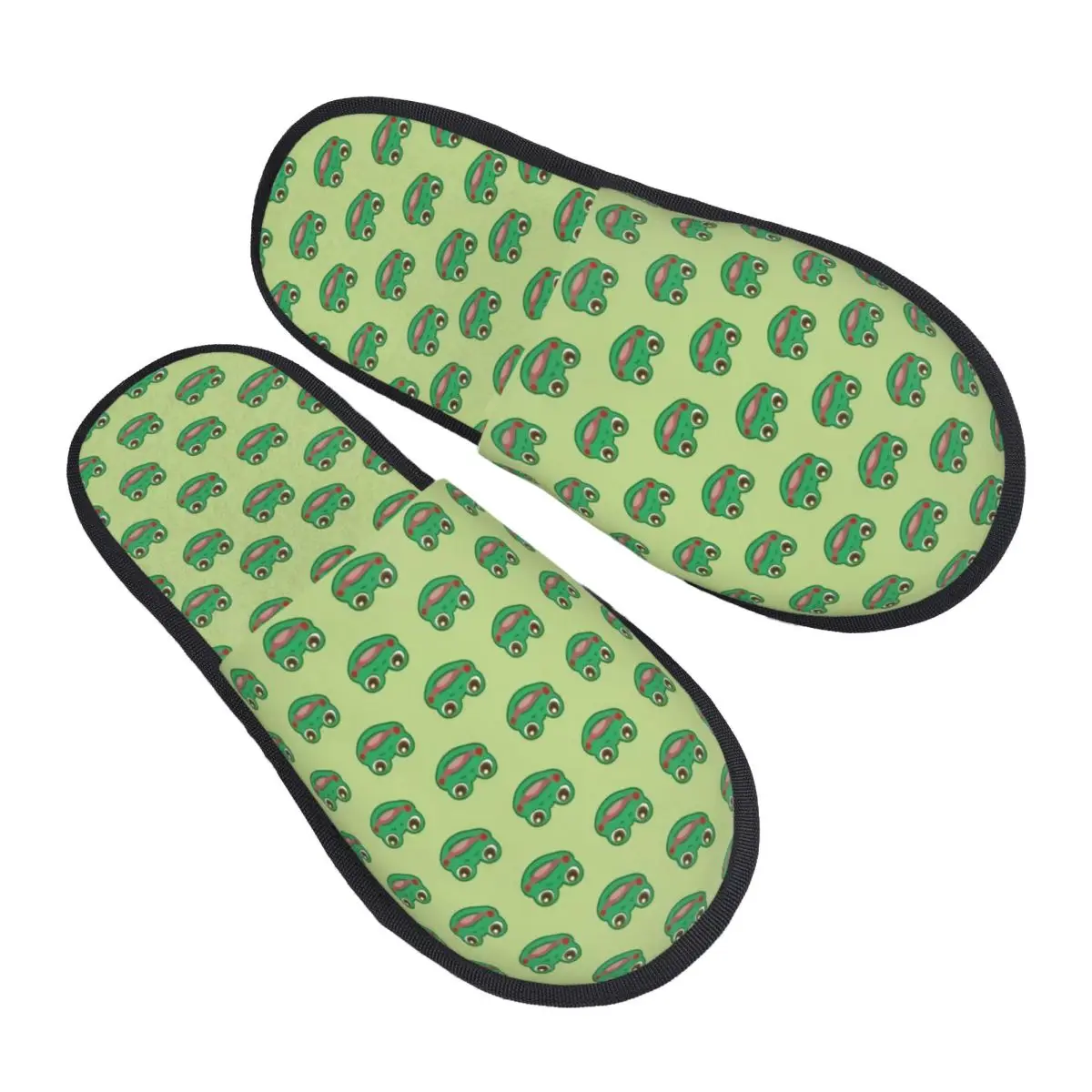 Custom Print Women Smiling Frog House Slippers Cozy Warm Cartoon Frogs Memory Foam Fluffy Slipper Indoor Outdoor Shoes
Custom Print Women Smiling Frog House Slippers Cozy Warm Cartoon Frogs Memory Foam Fluffy Slipper Indoor Outdoor Shoes
