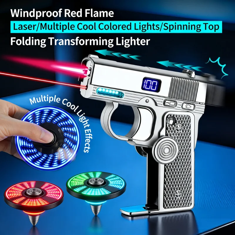 Новый складной сварочный пистолет для сигар, ветрозащитная зажигалка для курения, надувные сигаретные зажигалки с красным пламенем и аксессуары для курения
Новый складной сварочный пистолет для сигар, ветрозащитная зажигалка для курения, надувные сигаретные зажигалки с красным пламенем и аксессуары для курения