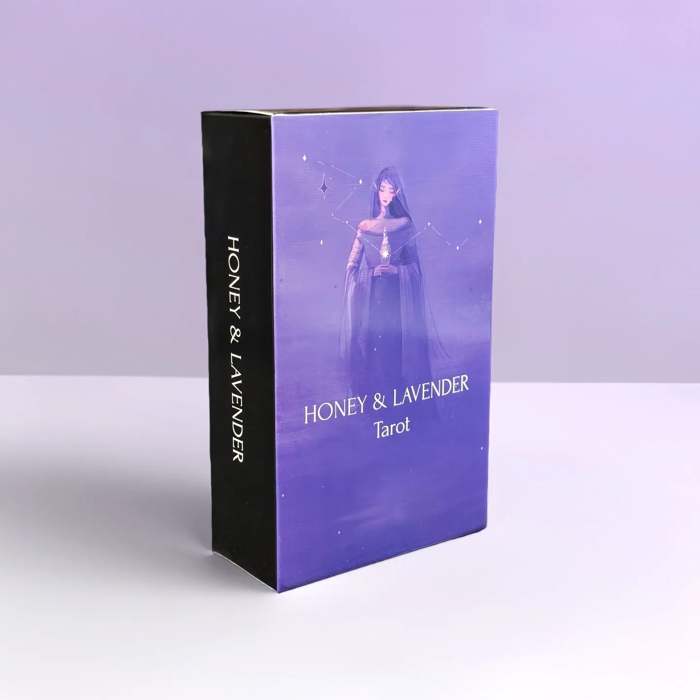 Колода карт Таро «Мёд и Лаванда» 10,3*6 см. Эфирное фэнтезийное искусство. 78 карт. Сочетает в себе мечтательную эстетику и глубокую мистическую символику.
Колода карт Таро «Мёд и Лаванда» 10,3*6 см. Эфирное фэнтезийное искусство. 78 карт. Сочетает в себе мечтательную эстетику и глубокую мистическую символику.