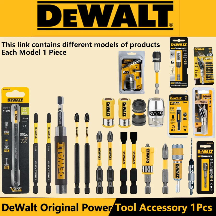 DEWALT ударные отвертки 2/5/10 шт. PH2 57 мм оригинальная электрическая отвертка ударопрочная крестовая головка DWA2PH21RB
DEWALT ударные отвертки 2/5/10 шт. PH2 57 мм оригинальная электрическая отвертка ударопрочная крестовая головка DWA2PH21RB