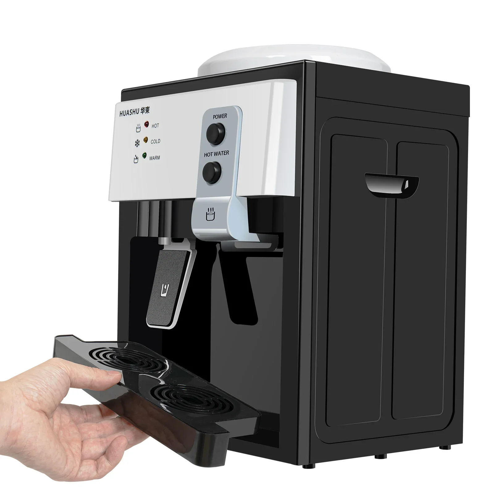 Top Loading Water Dispenser, 2 Temperature Settings - Hot and Cold Water, Durable Stainless Steel Construction, for Kitchens
Top Loading Water Dispenser, 2 Temperature Settings - Hot and Cold Water, Durable Stainless Steel Construction, for Kitchens