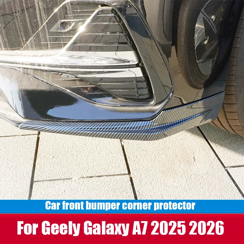 Для Geely Galaxy A7 2025 2026: Декоративная защита углов переднего бампера из АБС-пластика, внешняя модификационная деталь
Для Geely Galaxy A7 2025 2026: Декоративная защита углов переднего бампера из АБС-пластика, внешняя модификационная деталь
