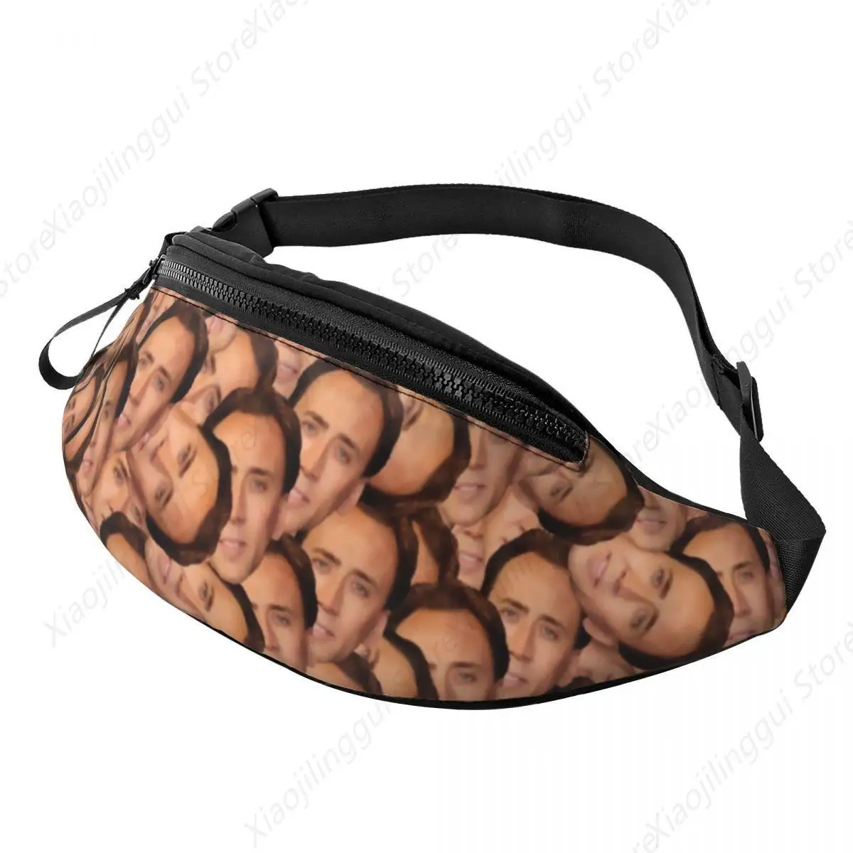 Custom Nicolas Cage Meme Collage Fanny Pack for Men Women Fashion Crossbody Waist Bag Cycling Camping Phone Money Pouch
Custom Nicolas Cage Meme Collage Fanny Pack for Men Women Fashion Crossbody Waist Bag Cycling Camping Phone Money Pouch