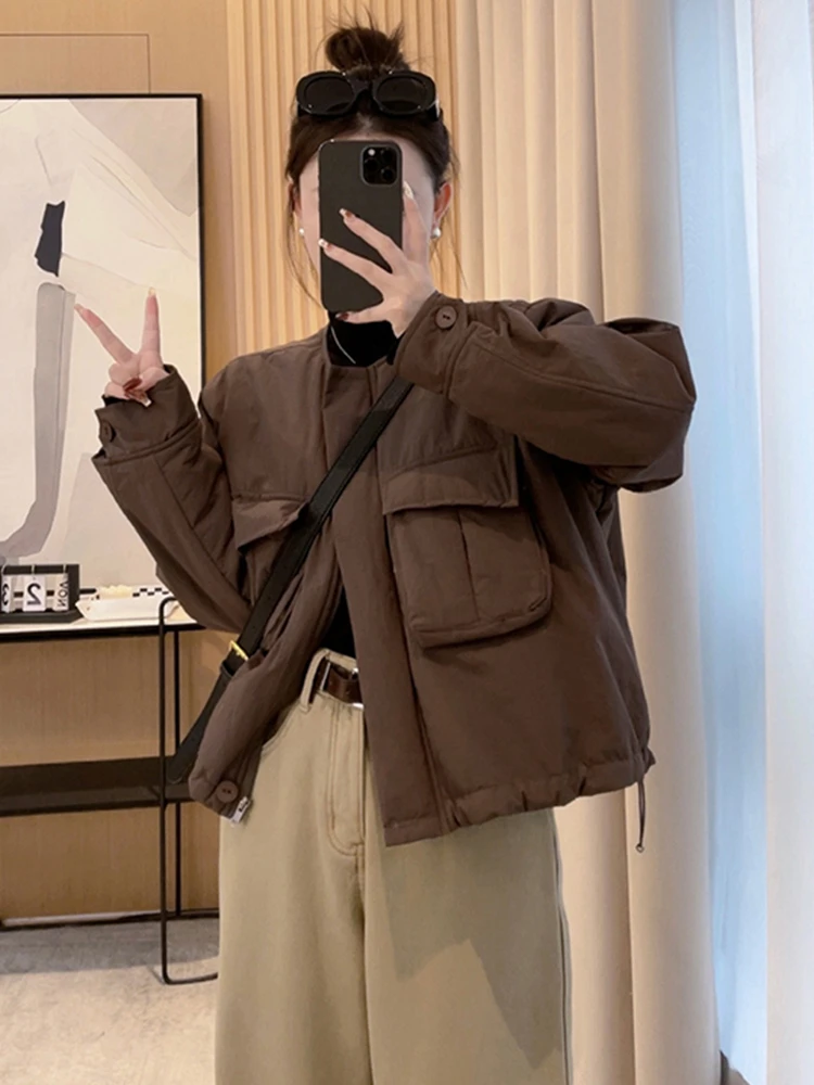 Женское зимнее пальто из хлопка Ort Thiened, в японском стиле, свободного кроя, из полиэфирного волокна, на молнии, цветное
Женское зимнее пальто из хлопка Ort Thiened, в японском стиле, свободного кроя, из полиэфирного волокна, на молнии, цветное