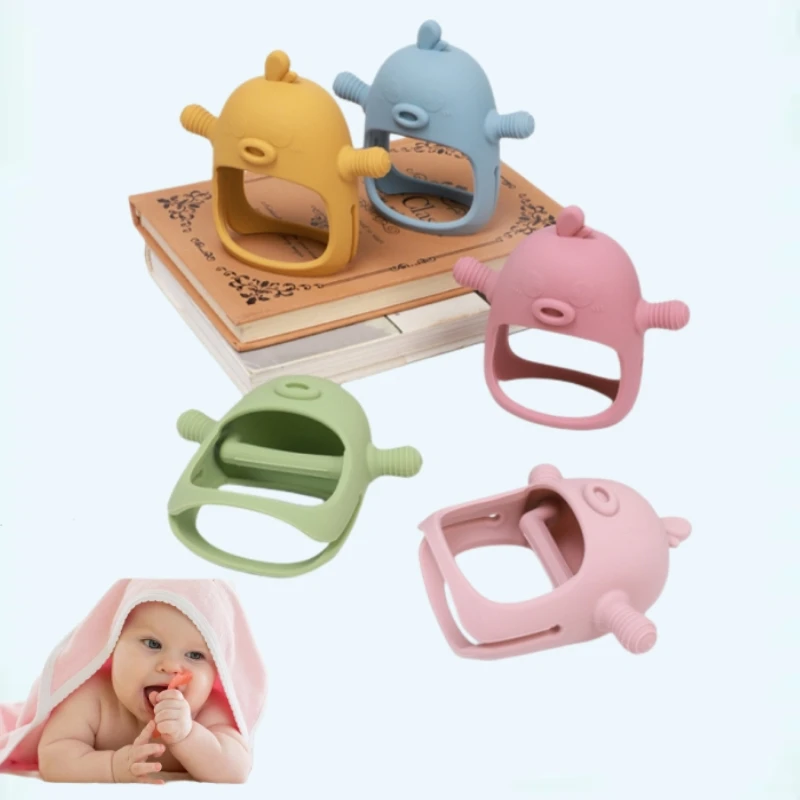 Baby Teether Gloves Kids Teething Toys For Babies Silicone Teether For Teeth Babies Accessories Newborn Stop Sucking Thumb Toy
Baby Teether Gloves Kids Teething Toys For Babies Silicone Teether For Teeth Babies Accessories Newborn Stop Sucking Thumb Toy