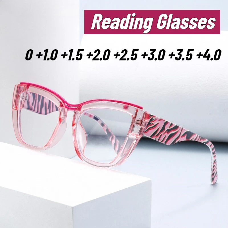 New Cat-eye Anti-blue Light Reading Glasses Trendy Large Frame High-definition Presbyopia Glasses Personalized Fashion Glasses
New Cat-eye Anti-blue Light Reading Glasses Trendy Large Frame High-definition Presbyopia Glasses Personalized Fashion Glasses
