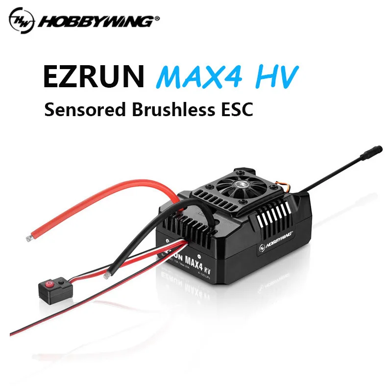 HOBBYWNG EZRUN MAX4-HV 300A Бесщеточный ESC и двигатель 70125SD-560KV, подходит для внедорожников 1/5 и тяжелых грузовиков 
HOBBYWNG EZRUN MAX4-HV 300A Бесщеточный ESC и двигатель 70125SD-560KV, подходит для внедорожников 1/5 и тяжелых грузовиков