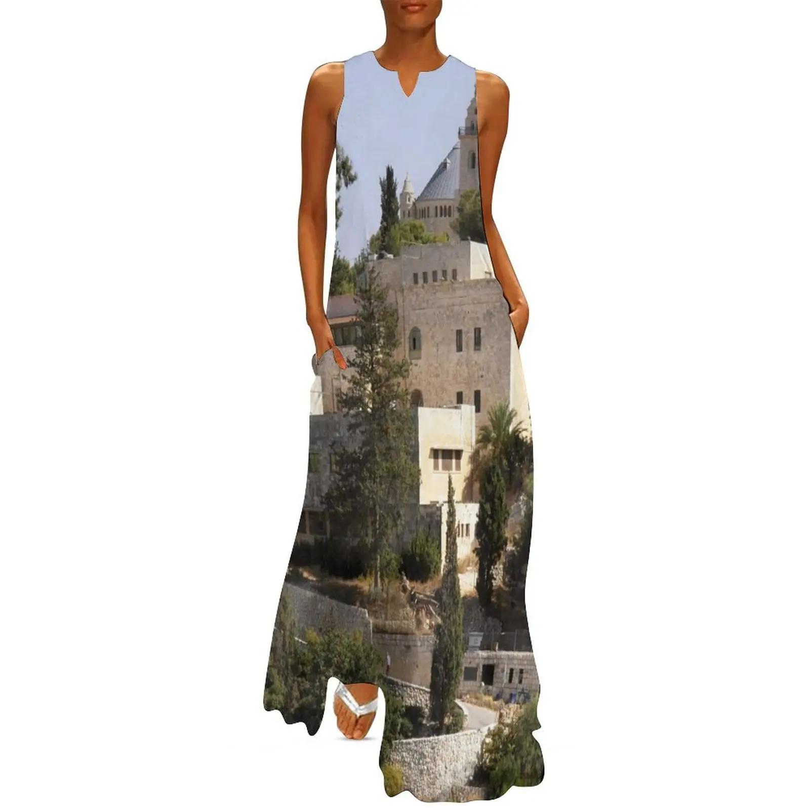 Israel, Jerusalem. Near Mount Zion. Long Dress women long dresses Evening gown Dress
Israel, Jerusalem. Near Mount Zion. Long Dress women long dresses Evening gown Dress
