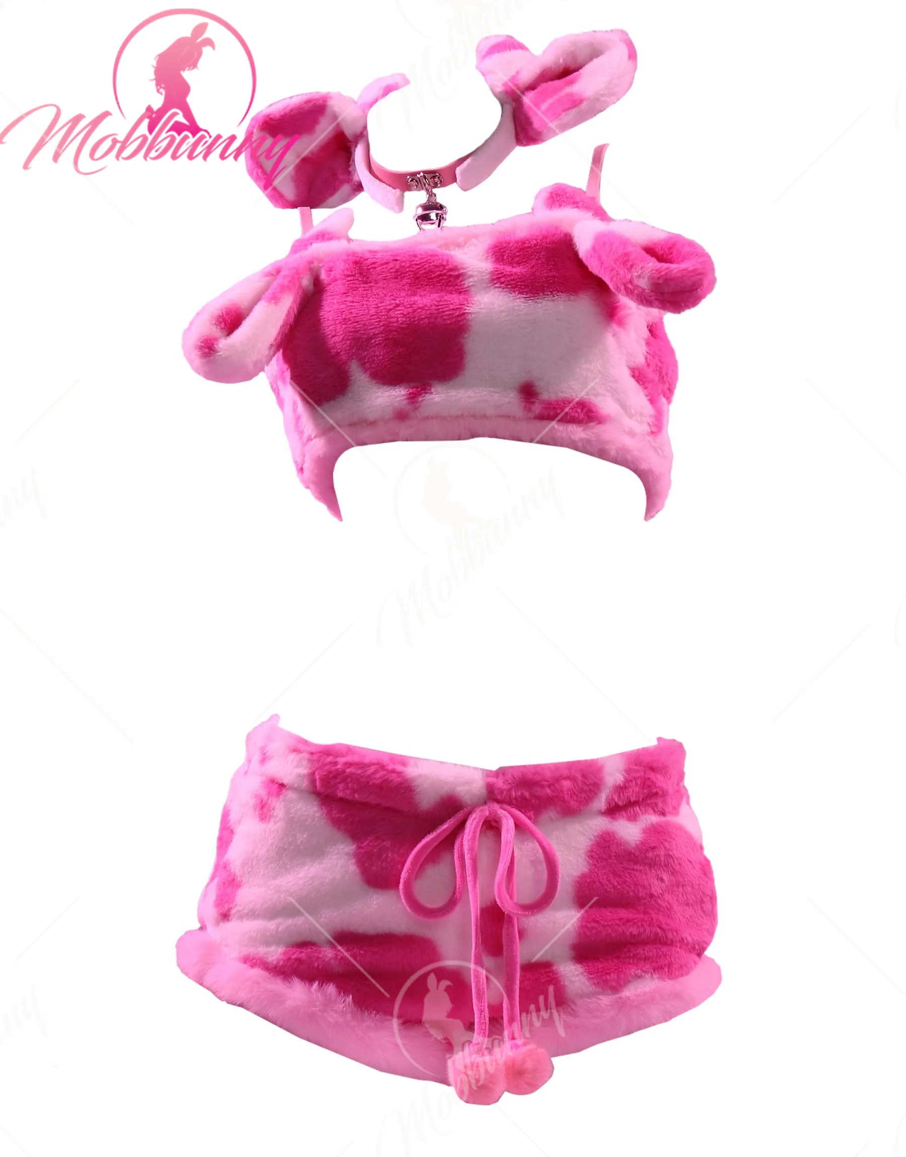 Женский костюм для косплея Mobbunny, плюшевая Домашняя одежда, короткий топ с коровьим принтом и шорты с повязкой на голову и носками
Женский костюм для косплея Mobbunny, плюшевая Домашняя одежда, короткий топ с коровьим принтом и шорты с повязкой на голову и носками