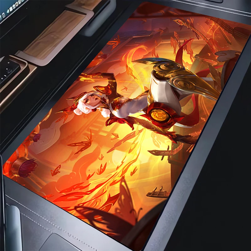 Mouse Pad L-league of Legends Camille rubber table Large Gamer Desk mat Computer keyboard gaming accessories HD carpet mousepad
Mouse Pad L-league of Legends Camille rubber table Large Gamer Desk mat Computer keyboard gaming accessories HD carpet mousepad