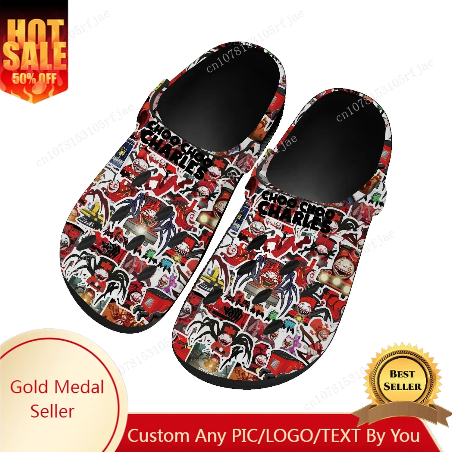 Choo Choo Charles Home Clogs Cartoon Game Men Women Youth Boy Girl Sandals Shoes Garden Bespoke Custom Shoes Beach Hole Slippers
Choo Choo Charles Home Clogs Cartoon Game Men Women Youth Boy Girl Sandals Shoes Garden Bespoke Custom Shoes Beach Hole Slippers