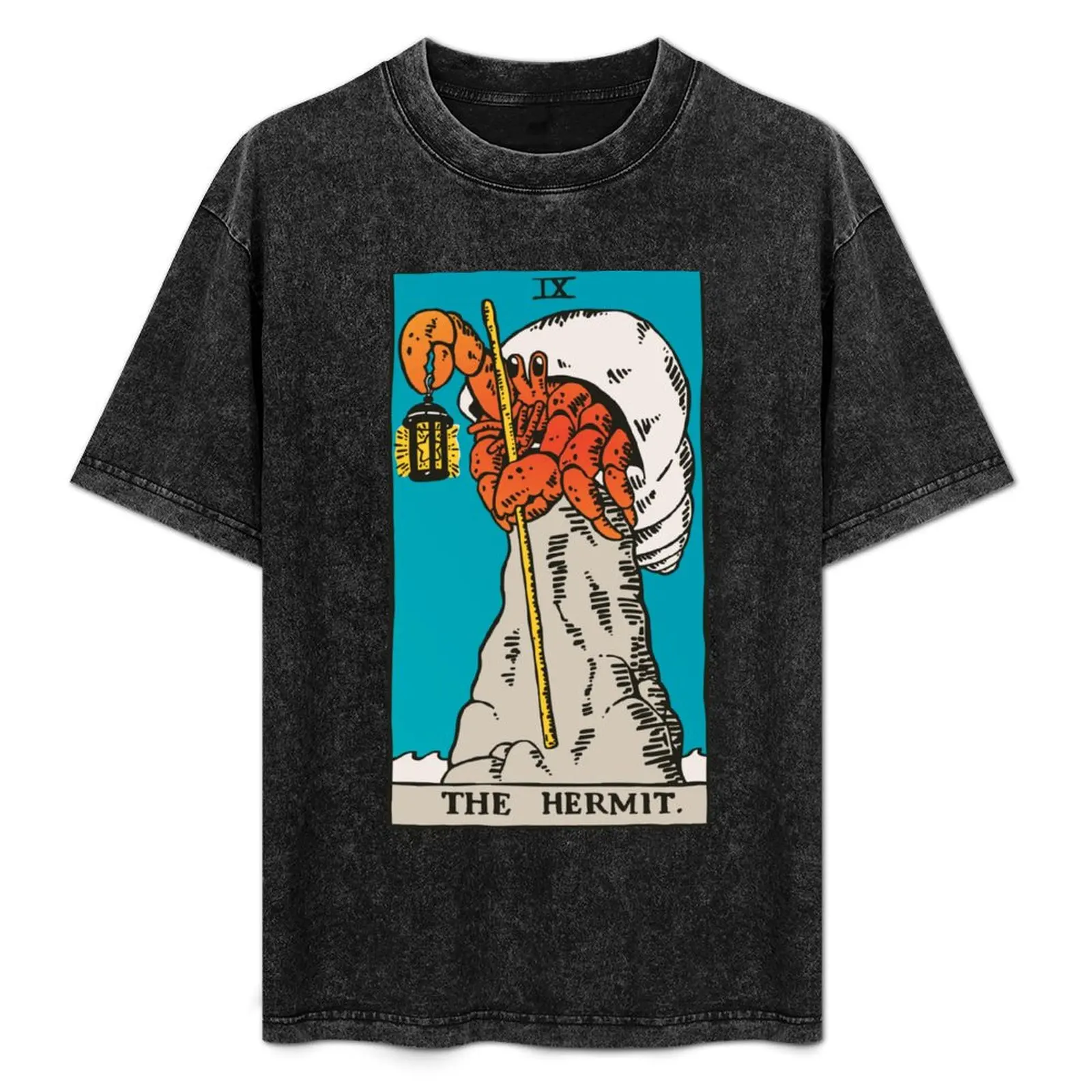 The Hermit Crab Tarot Card T-Shirt Big Size Loose Fit Tee Shirt
The Hermit Crab Tarot Card T-Shirt Big Size Loose Fit Tee Shirt
