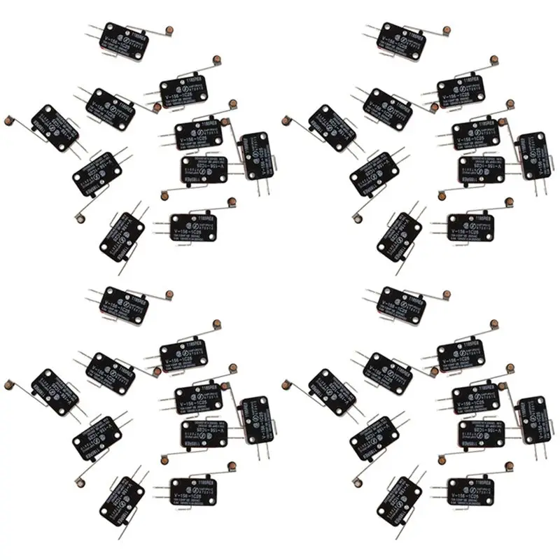 ABKJ-40 Pcs Micro-Limit Switch Long Hinge Roller Lever Snap Action LOT
ABKJ-40 Pcs Micro-Limit Switch Long Hinge Roller Lever Snap Action LOT