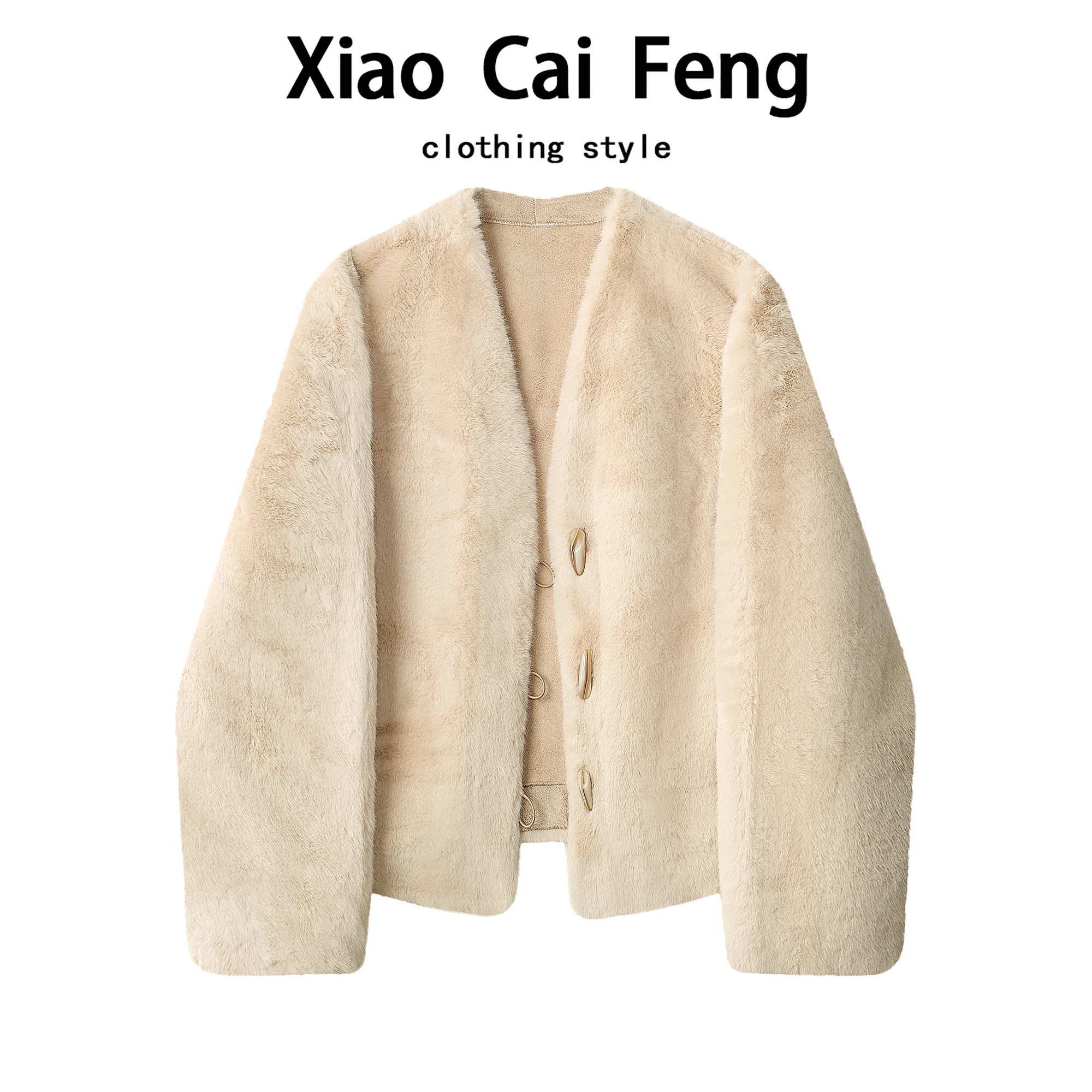 Korean Sle Thiened ort Fur Jaet Women's Winter Clothes Loose Slimming Leather And Fur Inteated Warmth V-ne Long S...
Korean Sle Thiened ort Fur Jaet Women's Winter Clothes Loose Slimming Leather And Fur Inteated Warmth V-ne Long S...