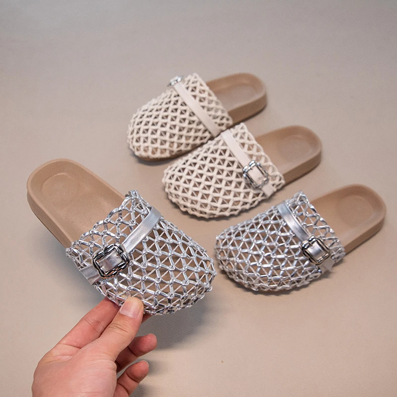 Little Girls Braided Sandals 2026 New Summer Kid Chunky Beach Slippers Non-slip Simple Versatile Chic School Outdoor Water Shoes
Little Girls Braided Sandals 2026 New Summer Kid Chunky Beach Slippers Non-slip Simple Versatile Chic School Outdoor Water Shoes