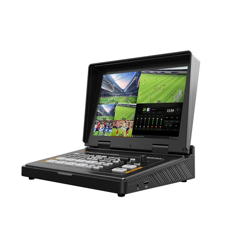 Convenient four-way streaming SDI & HDMI live broadcast director switcher
Convenient four-way streaming SDI & HDMI live broadcast director switcher
