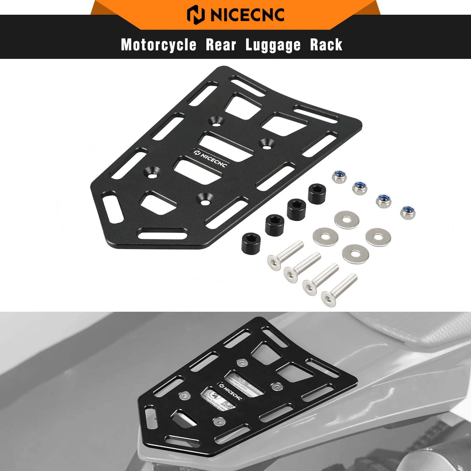 NICECNC For KTM EXC 300 2004-2025 Rear Luggage Rack EXC-F 350 SX 125 SXF 450 Husqvarna Beta GasGas Yamaha Sherco Suzuki Honda
NICECNC For KTM EXC 300 2004-2025 Rear Luggage Rack EXC-F 350 SX 125 SXF 450 Husqvarna Beta GasGas Yamaha Sherco Suzuki Honda