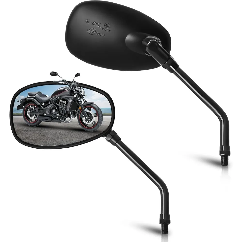 Зеркала для мотоцикла на руль, универсальные боковые зеркала заднего вида диаметром 10 мм, совместимые с большинством уличных велосипедов Cruiser Adventure Touri
Зеркала для мотоцикла на руль, универсальные боковые зеркала заднего вида диаметром 10 мм, совместимые с большинством уличных велосипедов Cruiser Adventure Touri