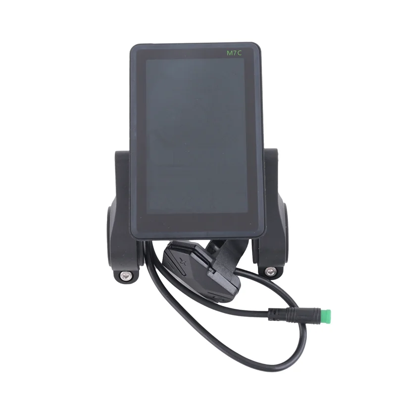 M7C Electric Bike LCD Display Color Meter 24V-60V E Scooter LCD Panel With USB UART For Mountain Electric Bike Parts (5PIN)-A65M
M7C Electric Bike LCD Display Color Meter 24V-60V E Scooter LCD Panel With USB UART For Mountain Electric Bike Parts (5PIN)-A65M