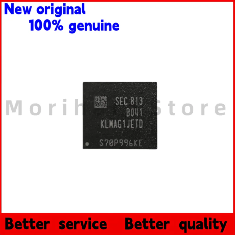 1PCS/100% brand new KLMAG1JETD-B041 153GB emmc 16GB Black plastic casing
1PCS/100% brand new KLMAG1JETD-B041 153GB emmc 16GB Black plastic casing