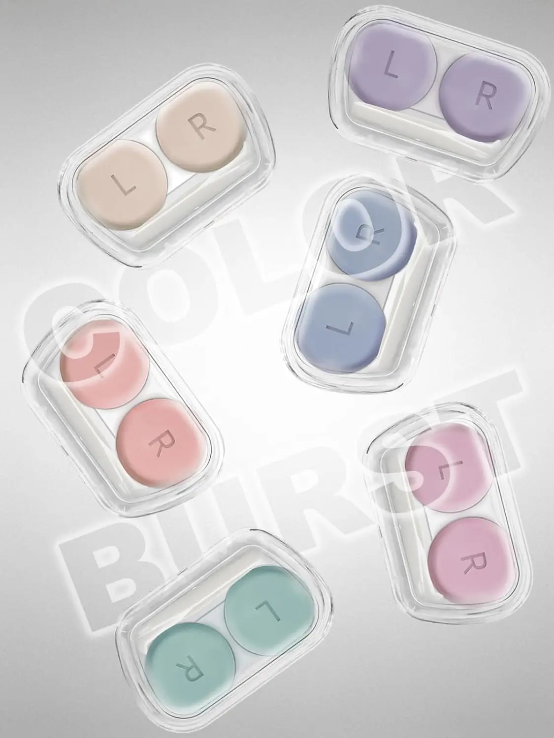 Candy-Colored Compact Contact Lens Cases, Colorful Holder for Clear Lenses, Portable Mini Storage Kit for Travel & Home
Candy-Colored Compact Contact Lens Cases, Colorful Holder for Clear Lenses, Portable Mini Storage Kit for Travel & Home