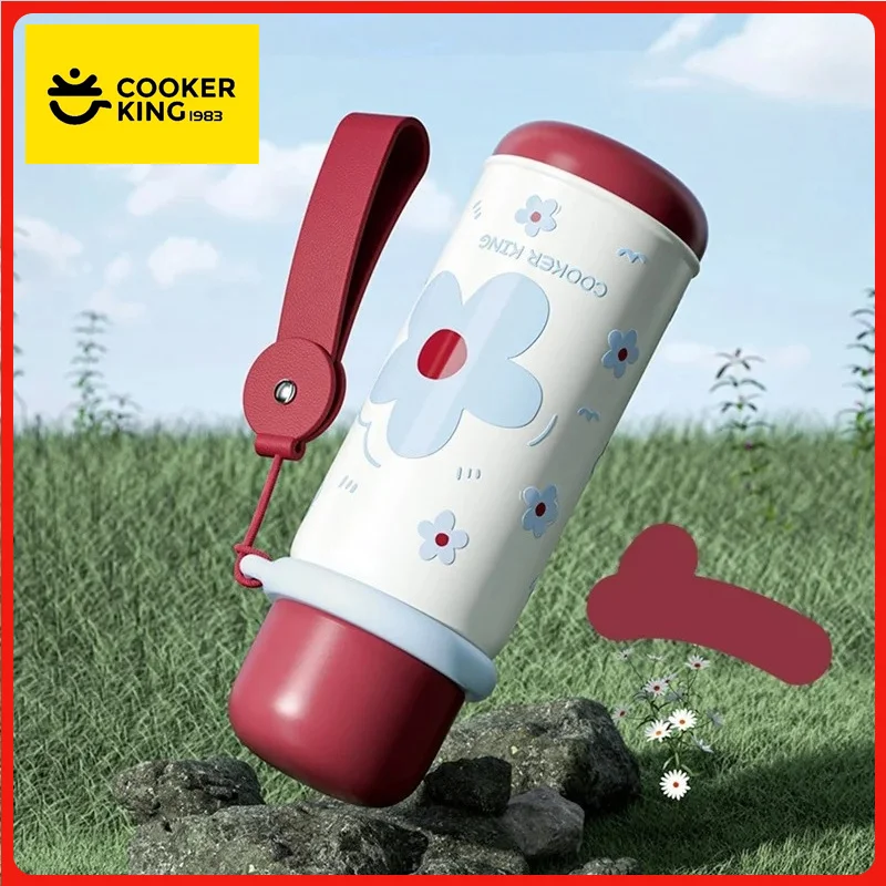 COOKER KING 540ML Insulated Vacuum Flasks 316 Stainless Steel Thermos Cup for Children Students Insulation and Cold Water Bottle
COOKER KING 540ML Insulated Vacuum Flasks 316 Stainless Steel Thermos Cup for Children Students Insulation and Cold Water Bottle
