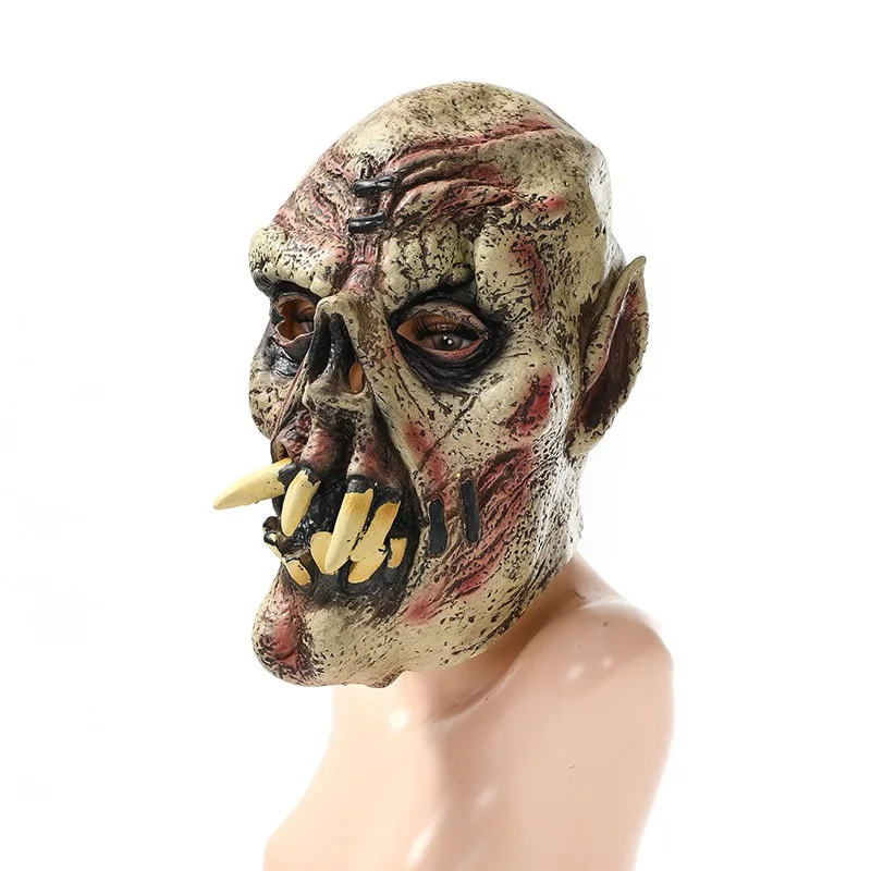 Spooky Halloween Monster Latex Mask with Fangs, Perfect for Carnival Parties, Cosplay, Photo Shoots and Escape Room Props
Spooky Halloween Monster Latex Mask with Fangs, Perfect for Carnival Parties, Cosplay, Photo Shoots and Escape Room Props