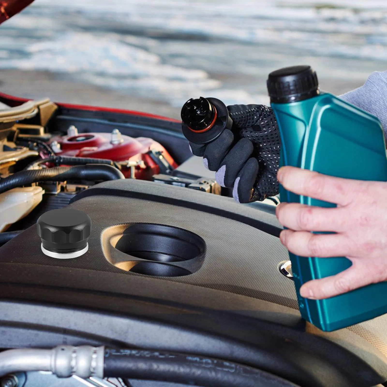 Car Oil Lid Aluminum Alloy Water Resistant Fuel Cap Compatible Modification Accessories Durable Metal Tank Cover Oil Tank
Car Oil Lid Aluminum Alloy Water Resistant Fuel Cap Compatible Modification Accessories Durable Metal Tank Cover Oil Tank
