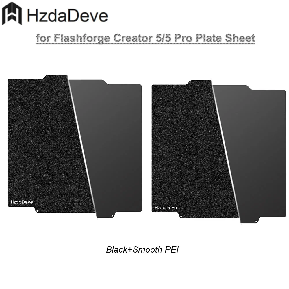 for Flashforge Creator 5/5 Pro PEI Plate Sheet
for Flashforge Creator 5/5 Pro PEI Plate Sheet