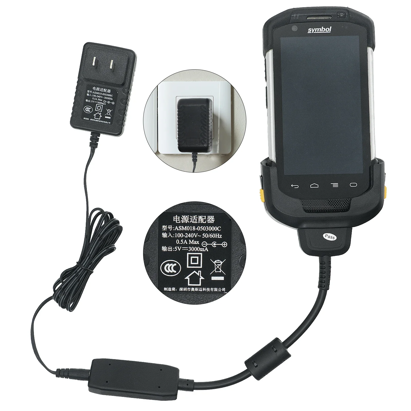 CHG-TC7X-CBL1-01 Charger for Zebra TC70 TC72 TC75 TC77 TC7X
CHG-TC7X-CBL1-01 Charger for Zebra TC70 TC72 TC75 TC77 TC7X