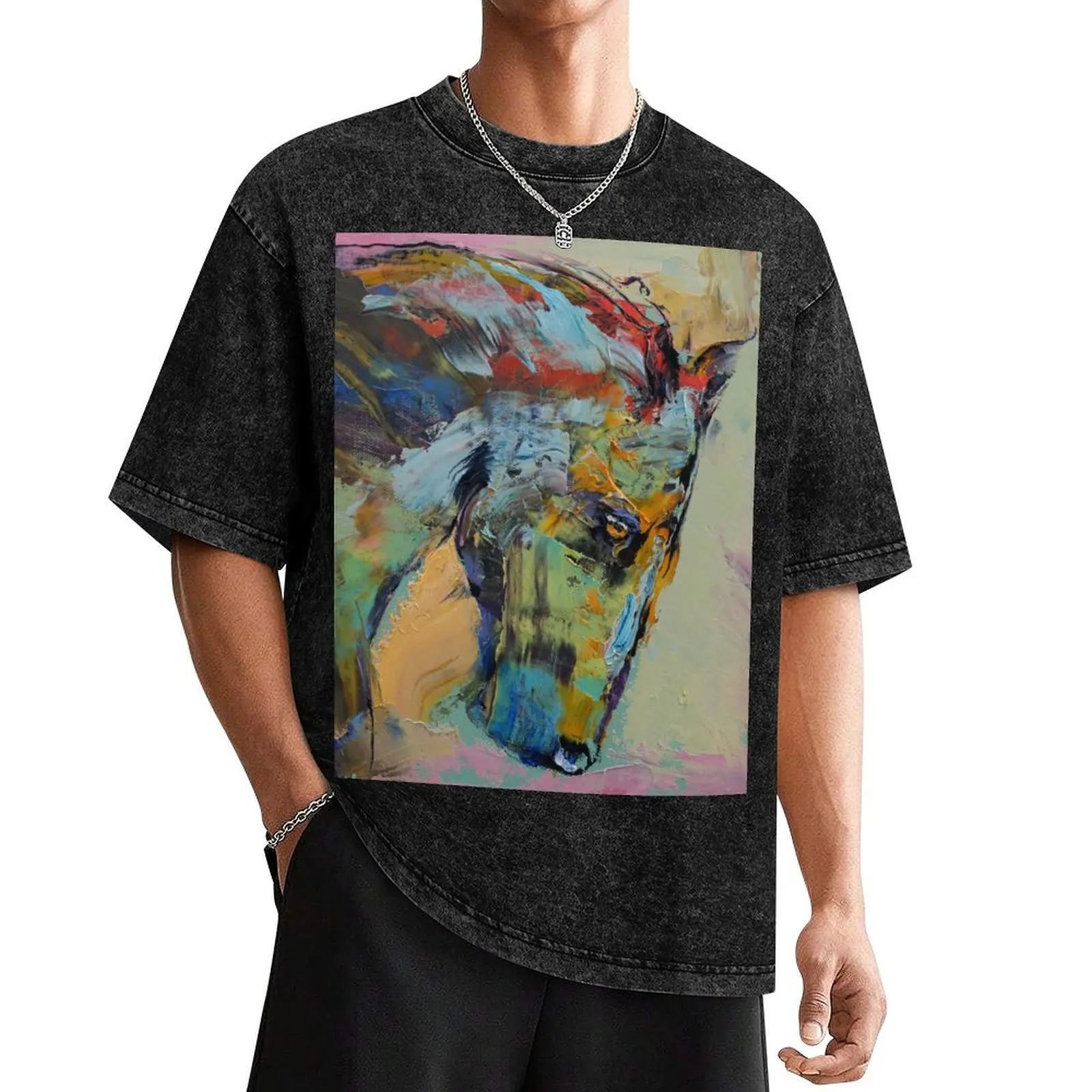 Horse Study T-Shirt summer tops custom shirt croswit shirt man blacks men t shirt
Horse Study T-Shirt summer tops custom shirt croswit shirt man blacks men t shirt