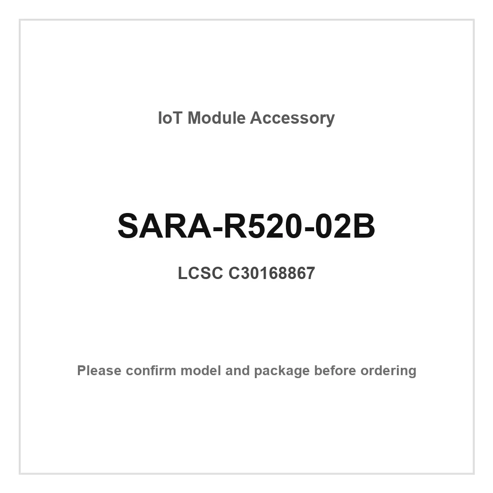 1pcs SARA-R520-02B LGA-96(26x16) 23dBm RF Wireless Communication Module