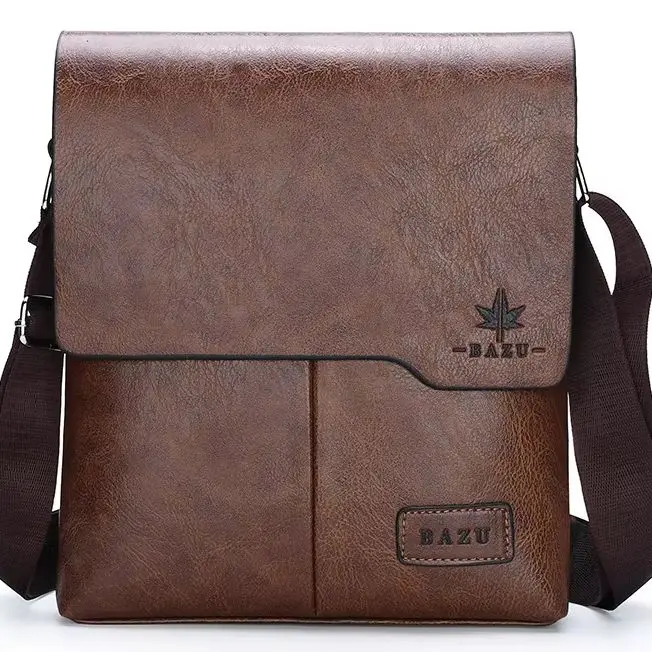 Vintage Solid Color Messenger Bags Men Leather Shoulder Bag Male Handbag Brown Black Side Bag Business Crossbody Bag For Men
Vintage Solid Color Messenger Bags Men Leather Shoulder Bag Male Handbag Brown Black Side Bag Business Crossbody Bag For Men