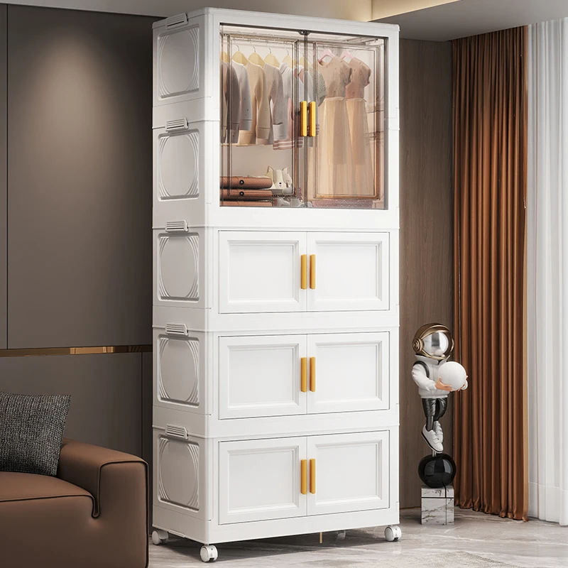 Wholesale Space-Saving Foldable Organizer Portable Organizer Closet Large Light Luxury Double Door Plastic Storage Cabinet
Wholesale Space-Saving Foldable Organizer Portable Organizer Closet Large Light Luxury Double Door Plastic Storage Cabinet