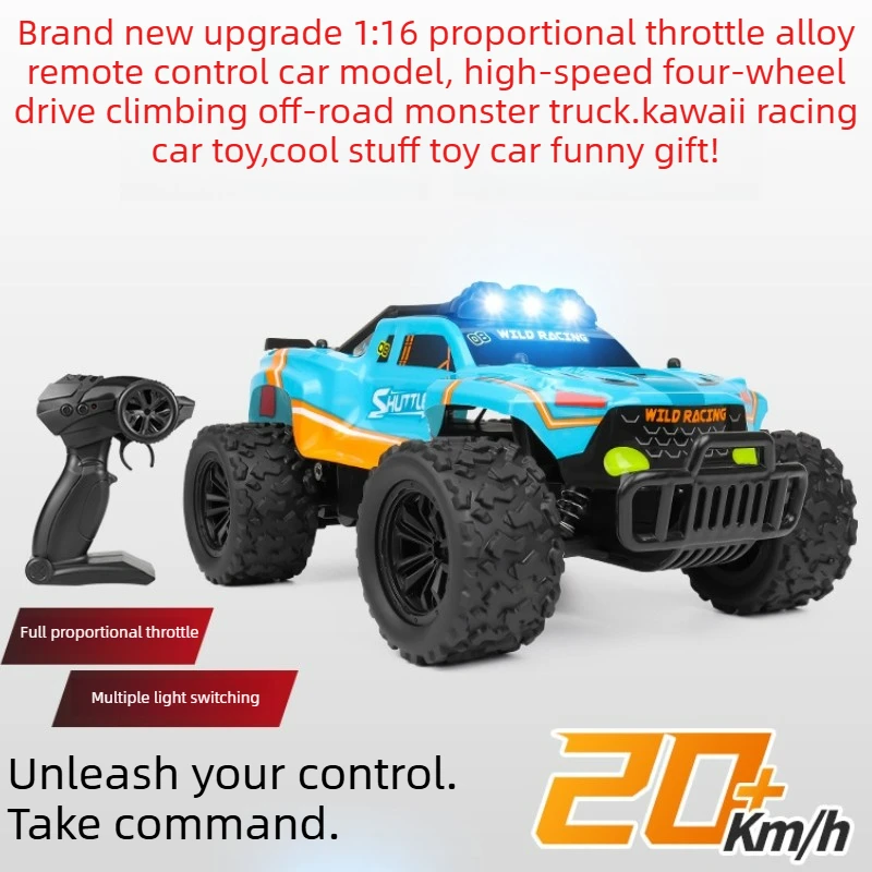 Cool Stuff Toy Car Funny Gift-1:16 High-speed 4WD Rc Truck,Climb Off-road Rc Cars,Remote Control Car,Monster Truck,Toys for Boys
Cool Stuff Toy Car Funny Gift-1:16 High-speed 4WD Rc Truck,Climb Off-road Rc Cars,Remote Control Car,Monster Truck,Toys for Boys