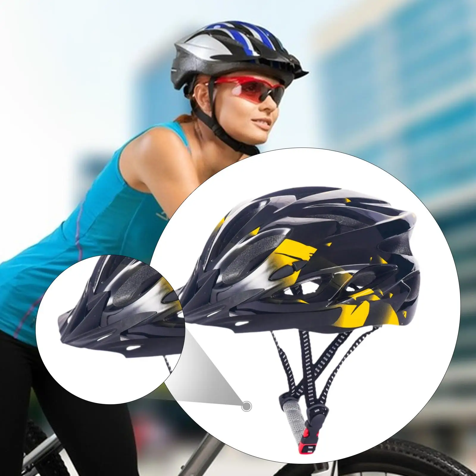 Bike Helmet Adults Impact Resistant Road Cycling Helmet Unisex Lightweight Adjustable Fit for Mountain Biking
Bike Helmet Adults Impact Resistant Road Cycling Helmet Unisex Lightweight Adjustable Fit for Mountain Biking
