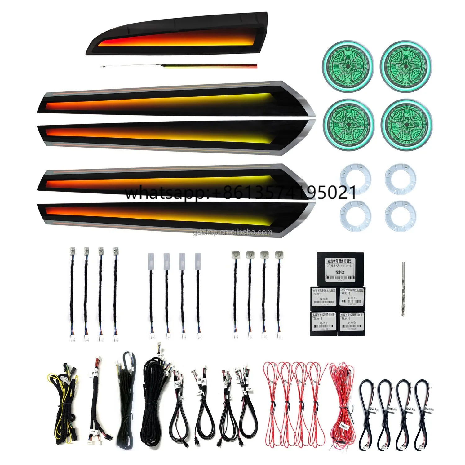 256 Colors Led Ambient Light Kit for X3 X4 F25 F26 2012-2017 Atmosphere Lamp Backlight Environmental Lighting Finishes Kit
256 Colors Led Ambient Light Kit for X3 X4 F25 F26 2012-2017 Atmosphere Lamp Backlight Environmental Lighting Finishes Kit