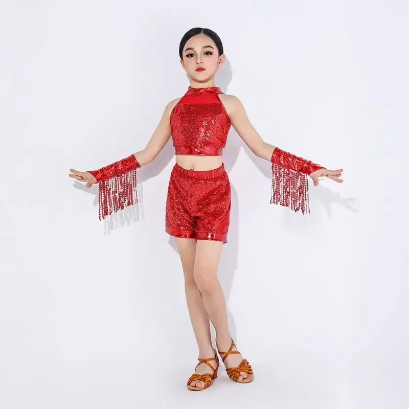 Kids Girls Ballet Dance Costumes Sequins Jazz Leotard Crop Top+Shorts Set Hip Hop Ballroom Performance Stage Outfits Clothes
Kids Girls Ballet Dance Costumes Sequins Jazz Leotard Crop Top+Shorts Set Hip Hop Ballroom Performance Stage Outfits Clothes
