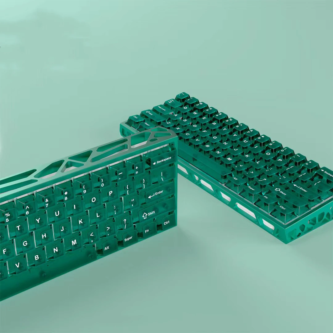 132 Keys Transparent Frosted Keycaps Cherry Profile PC Shine Through Keycap for 61/64/87/104/108 MX Mechanical Keyboards Wooting
132 Keys Transparent Frosted Keycaps Cherry Profile PC Shine Through Keycap for 61/64/87/104/108 MX Mechanical Keyboards Wooting