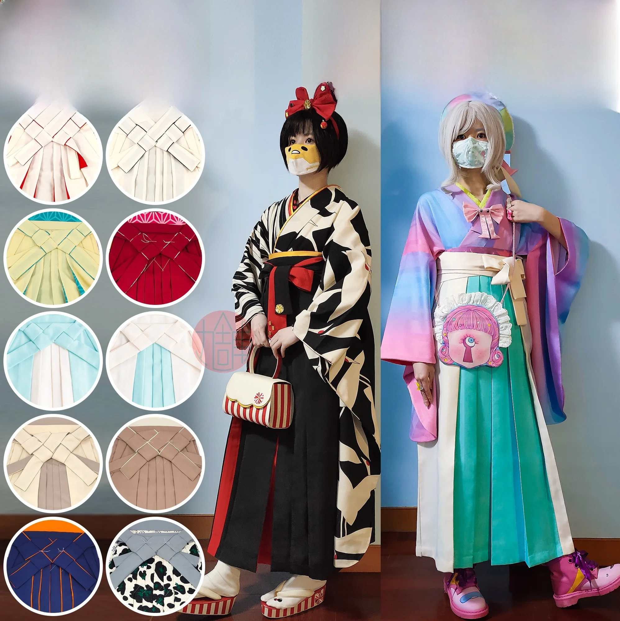 Washable Color Block Kimono Gown for Women Traditional Japanese Costume Graduation Ceremony Frock Summer Collection 2020
Washable Color Block Kimono Gown for Women Traditional Japanese Costume Graduation Ceremony Frock Summer Collection 2020
