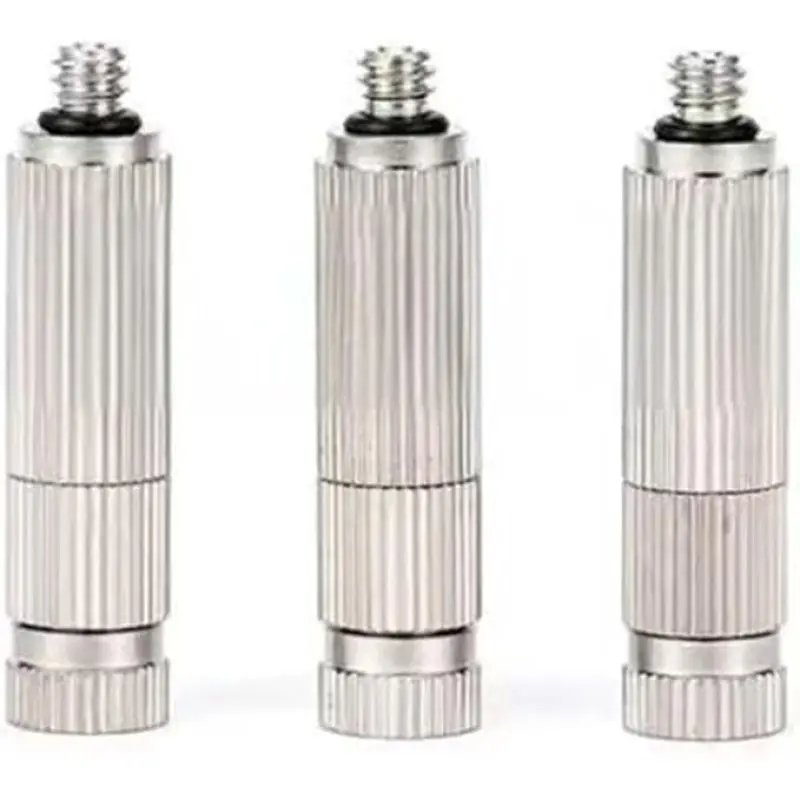 50pcs Misting Nozzles High Pressure Spray Misting Nozzle Atomizing Nozzle,3/16" Thread Misting Nozzles 3 Sections Diameter
50pcs Misting Nozzles High Pressure Spray Misting Nozzle Atomizing Nozzle,3/16" Thread Misting Nozzles 3 Sections Diameter